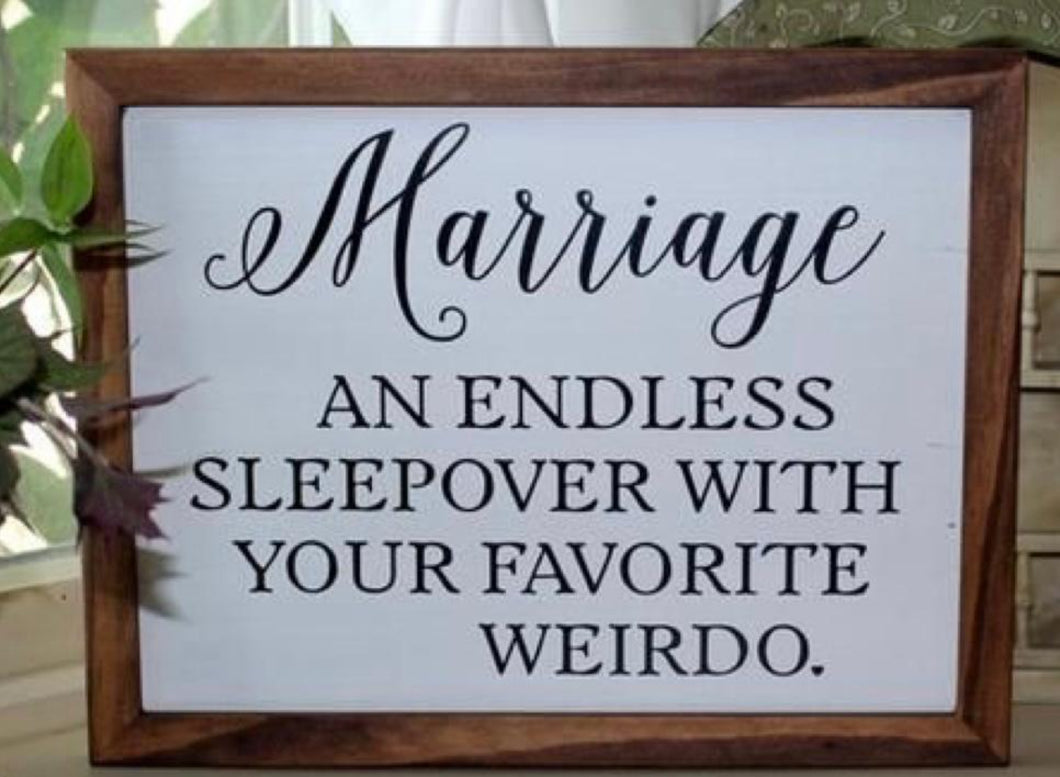 Marriage Sign